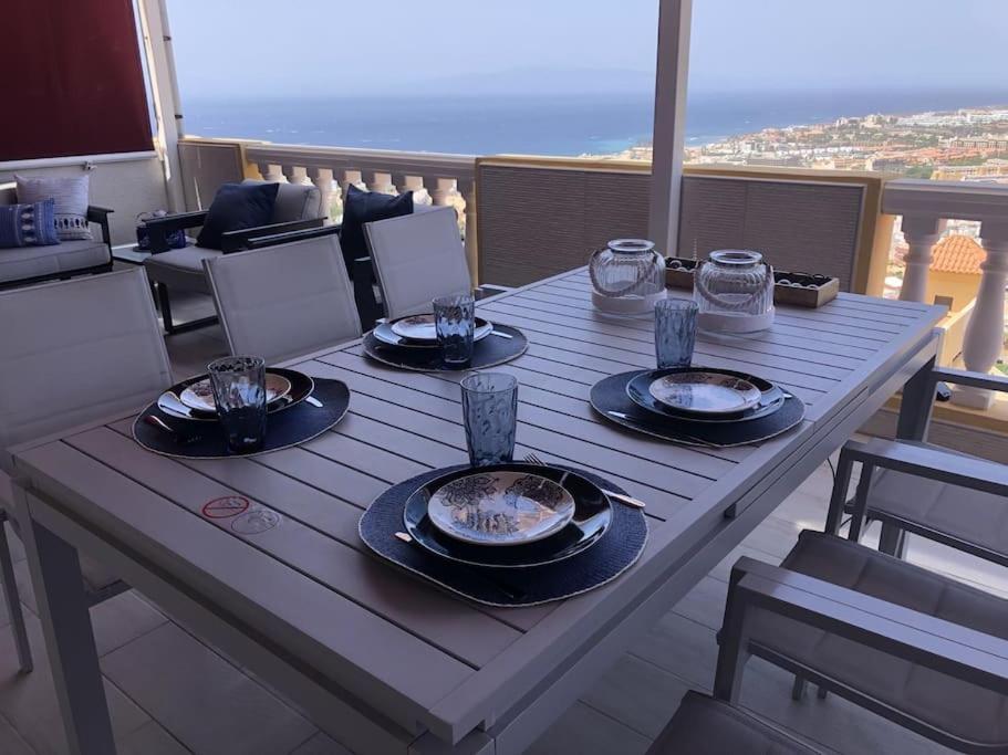 Apartamento Con Impresionantes Vistas Y Piscina Costa Adeje  Exteriör bild