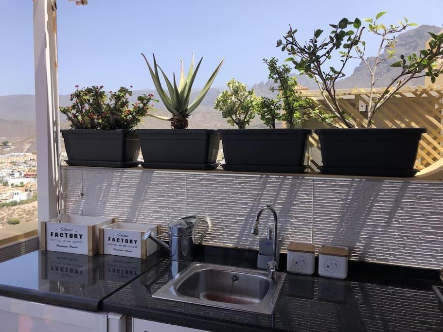 Apartamento Con Impresionantes Vistas Y Piscina Costa Adeje  Exteriör bild